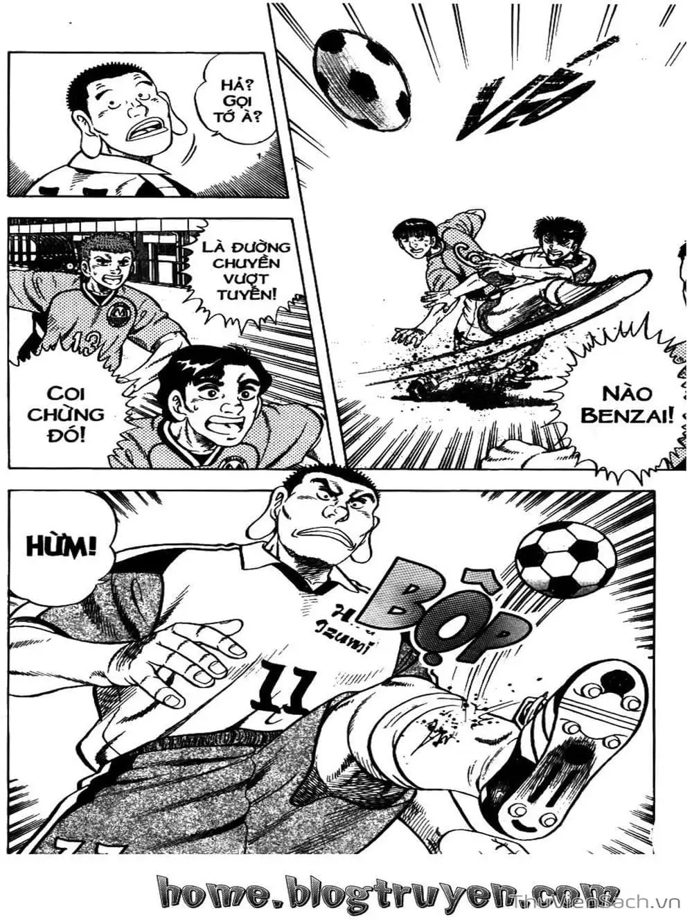 Truyện Tranh Sóng Gió Cầu Trường - Buttobi Itto trang 2