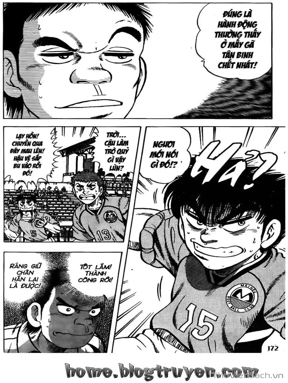 Truyện Tranh Sóng Gió Cầu Trường - Buttobi Itto trang 2