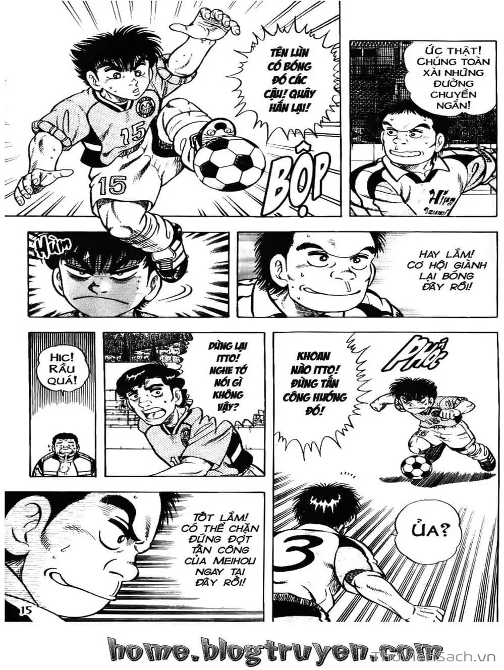 Truyện Tranh Sóng Gió Cầu Trường - Buttobi Itto trang 2