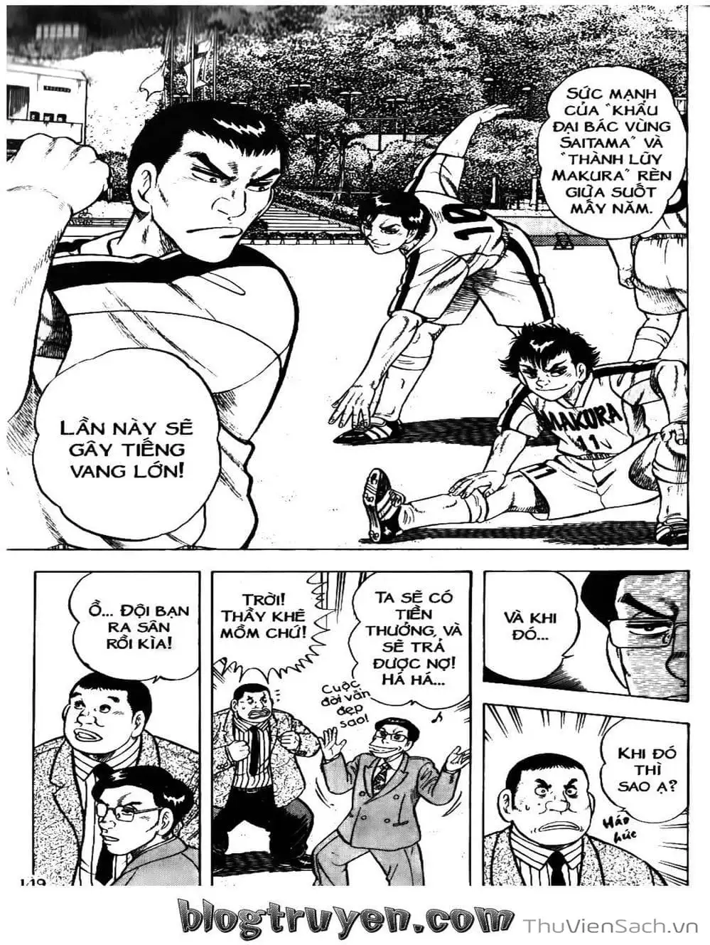 Truyện Tranh Sóng Gió Cầu Trường - Buttobi Itto trang 2