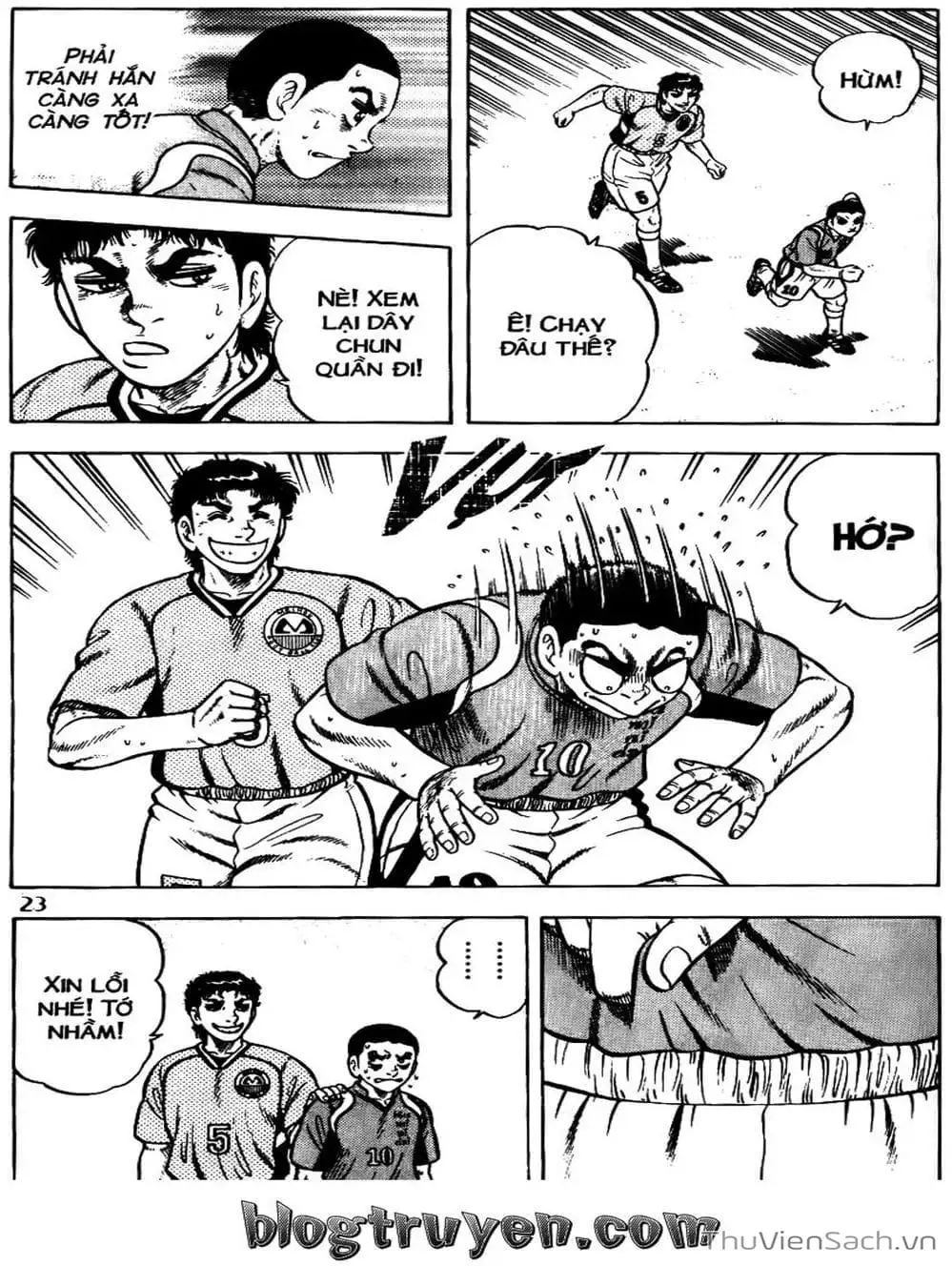 Truyện Tranh Sóng Gió Cầu Trường - Buttobi Itto trang 2