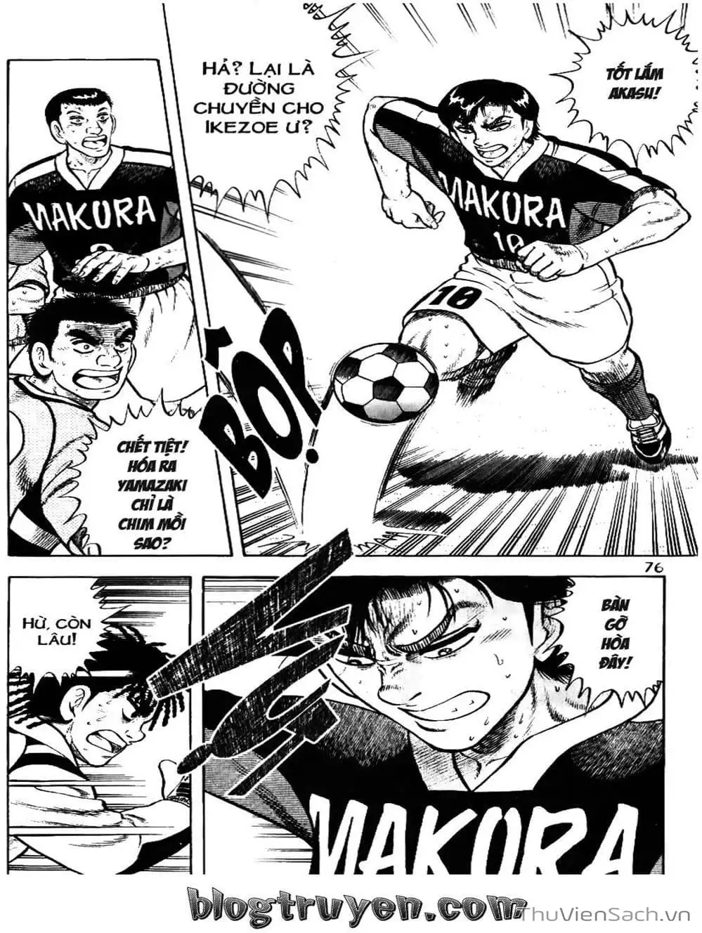 Truyện Tranh Sóng Gió Cầu Trường - Buttobi Itto trang 2