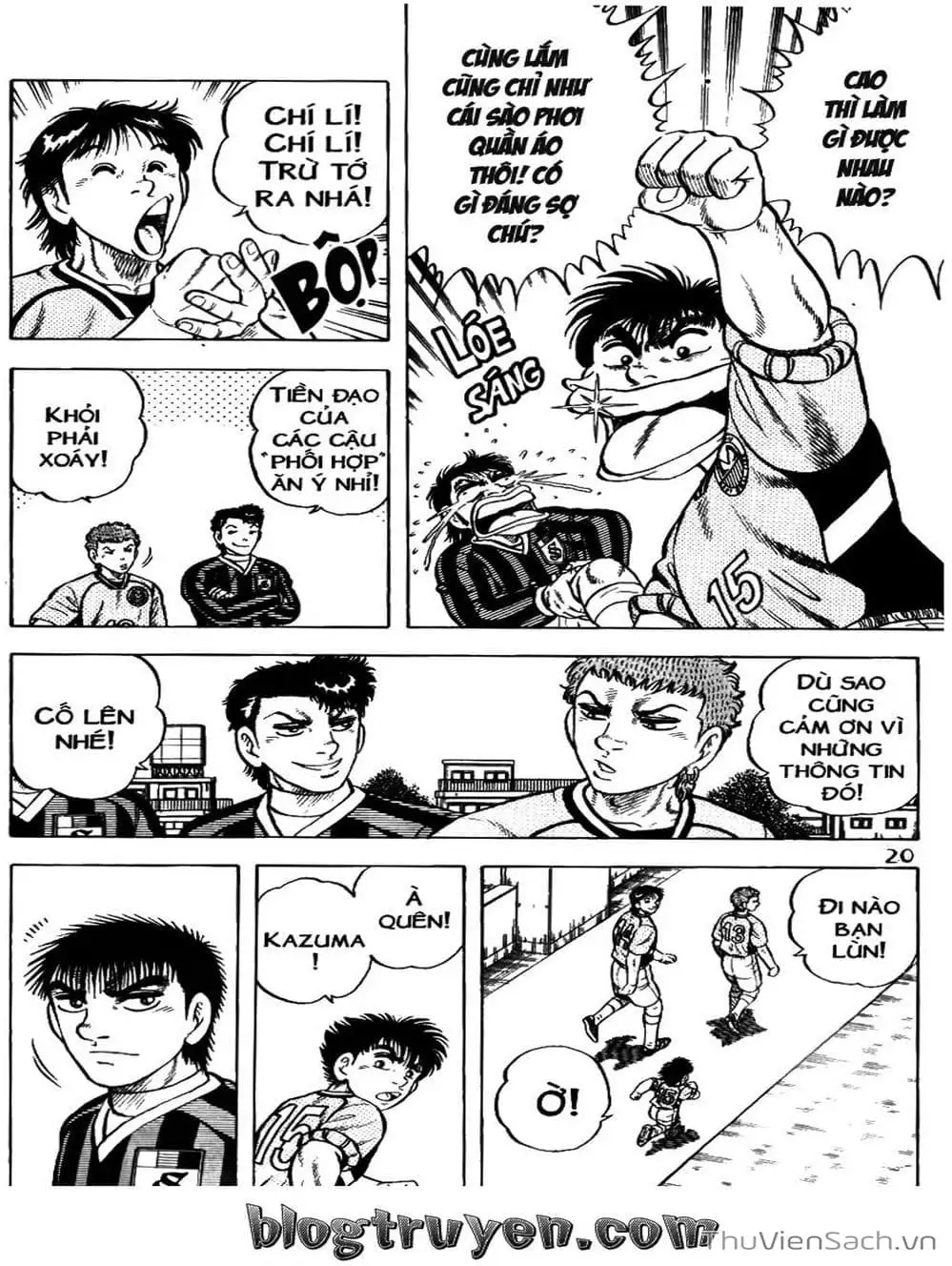 Truyện Tranh Sóng Gió Cầu Trường - Buttobi Itto trang 2