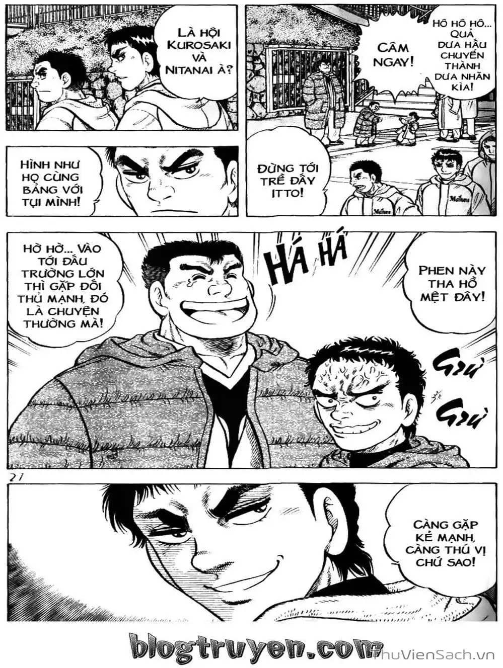 Truyện Tranh Sóng Gió Cầu Trường - Buttobi Itto trang 2