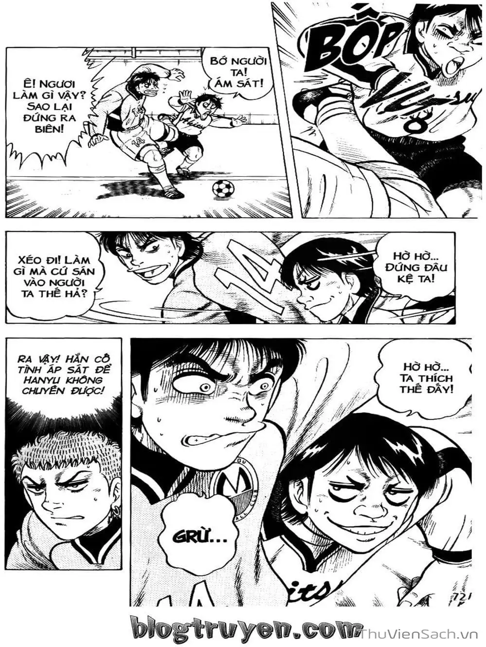 Truyện Tranh Sóng Gió Cầu Trường - Buttobi Itto trang 2