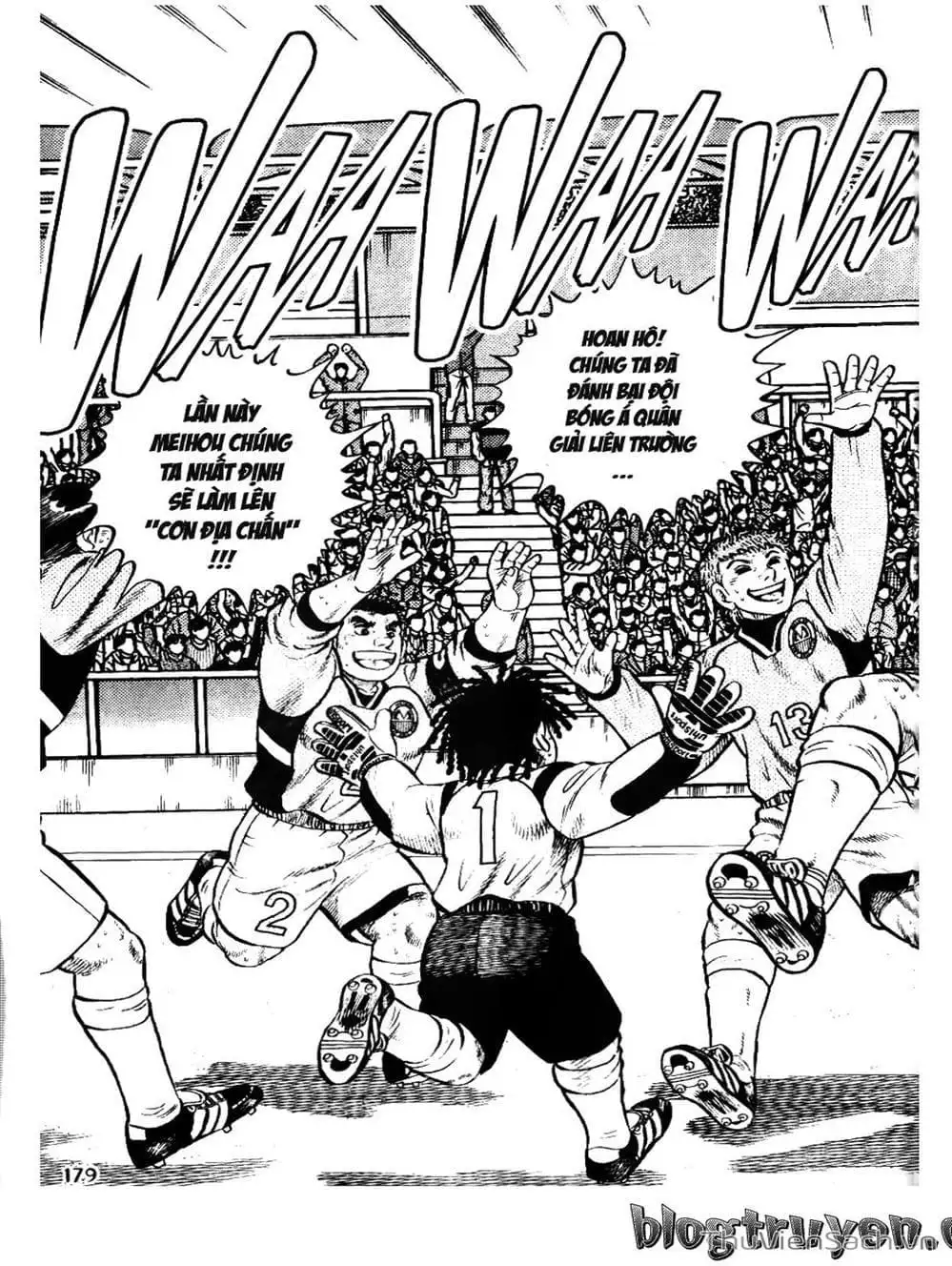 Truyện Tranh Sóng Gió Cầu Trường - Buttobi Itto trang 2