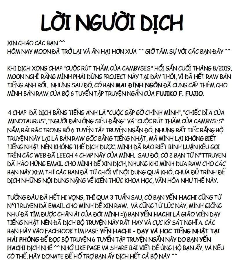 Truyện Tranh Các One-Shot Của Fujiko F. Fujio trang 2