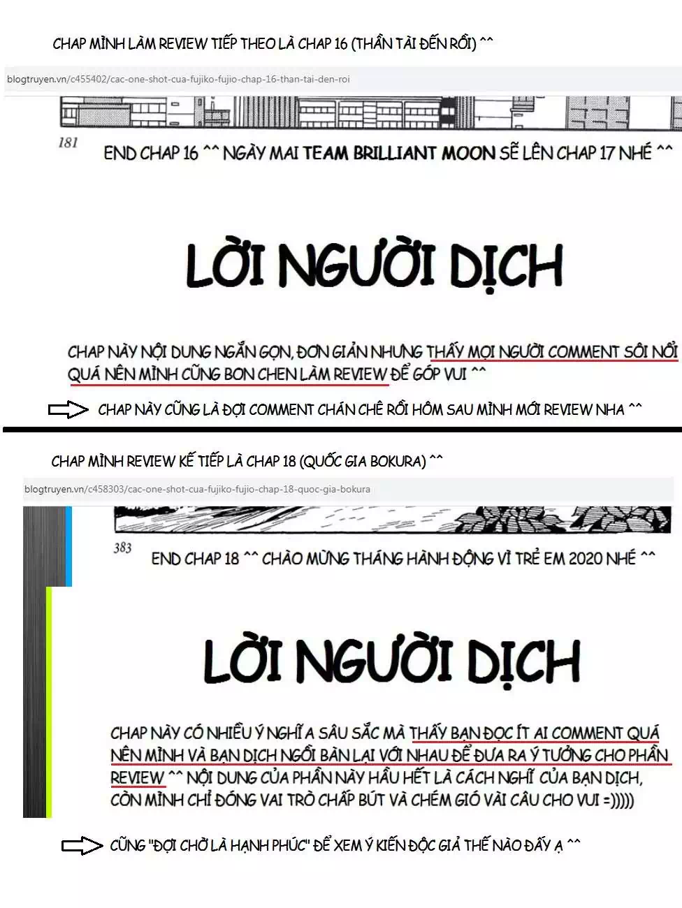 Truyện Tranh Các One-Shot Của Fujiko F. Fujio trang 2