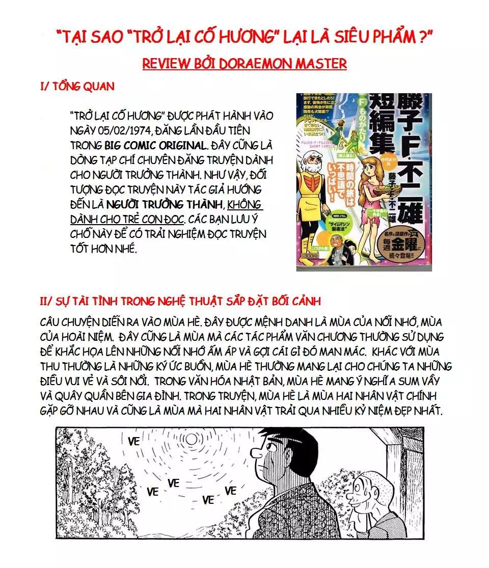 Truyện Tranh Các One-Shot Của Fujiko F. Fujio trang 2