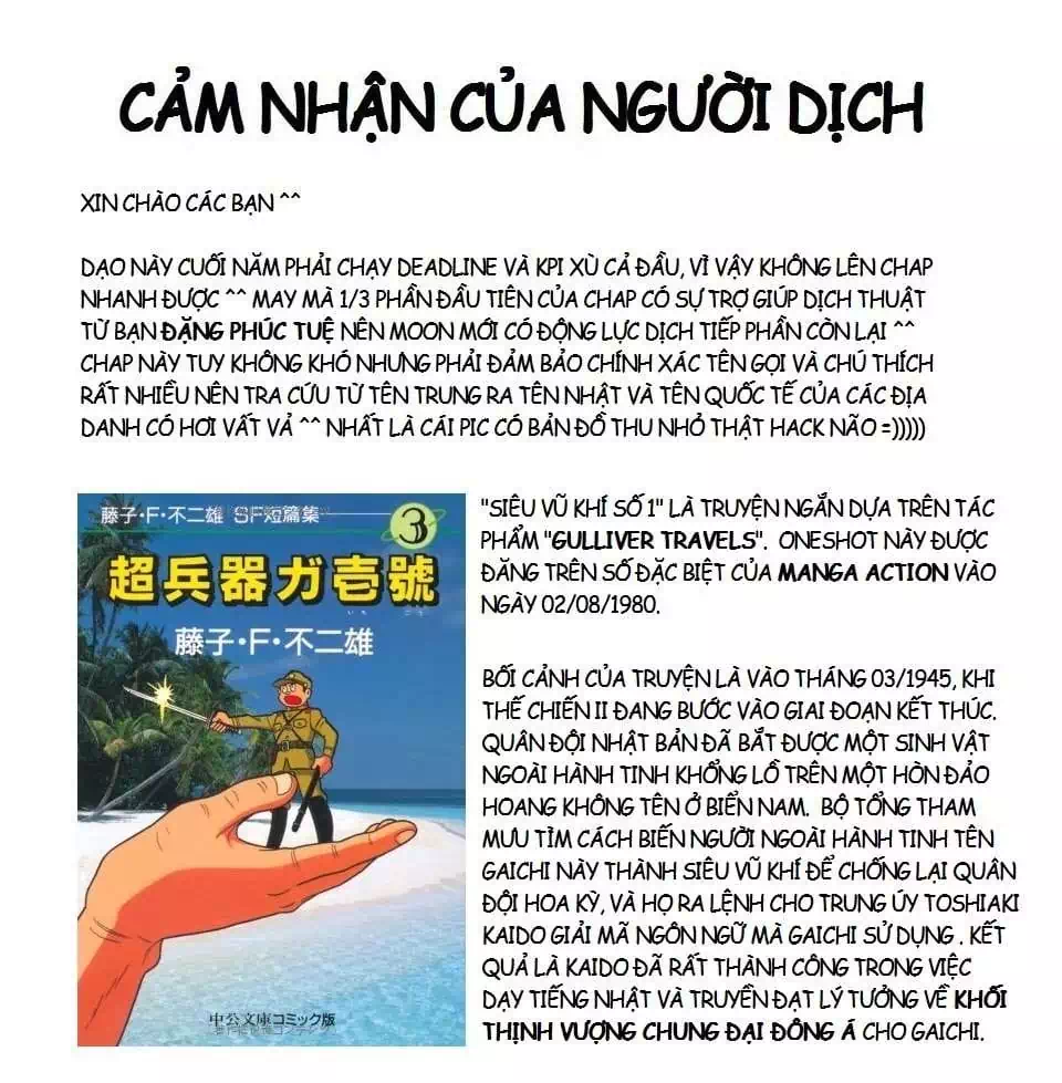 Truyện Tranh Các One-Shot Của Fujiko F. Fujio trang 2
