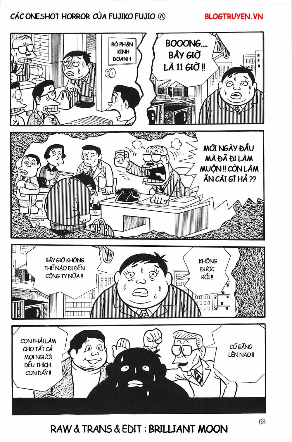 Truyện Tranh Các Oneshot Horror Của Fujiko F. Fujio trang 3