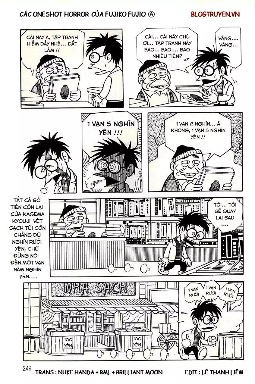 Truyện Tranh Các Oneshot Horror Của Fujiko F. Fujio trang 3