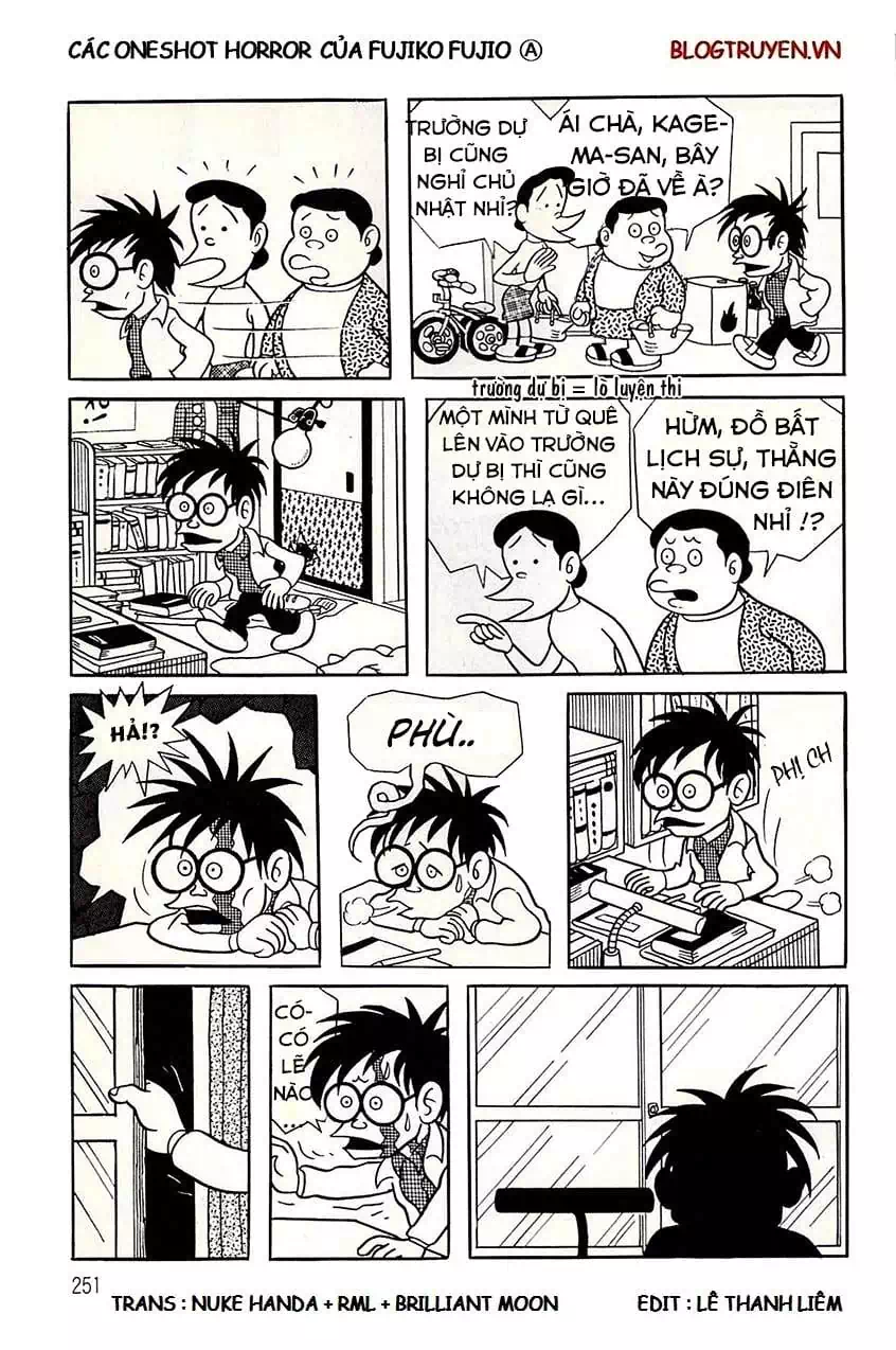 Truyện Tranh Các Oneshot Horror Của Fujiko F. Fujio trang 3