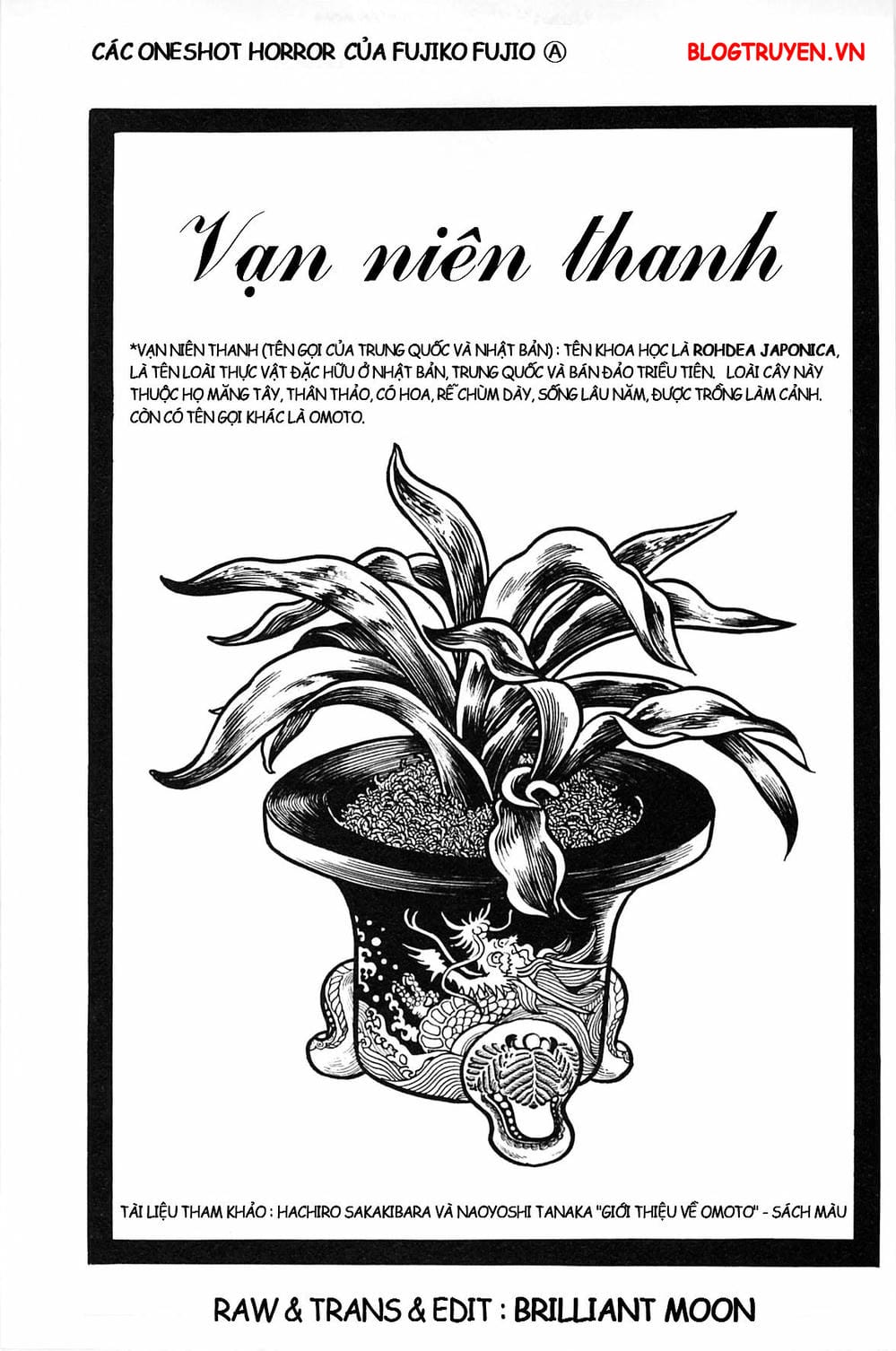 Truyện Tranh Các Oneshot Horror Của Fujiko F. Fujio trang 3