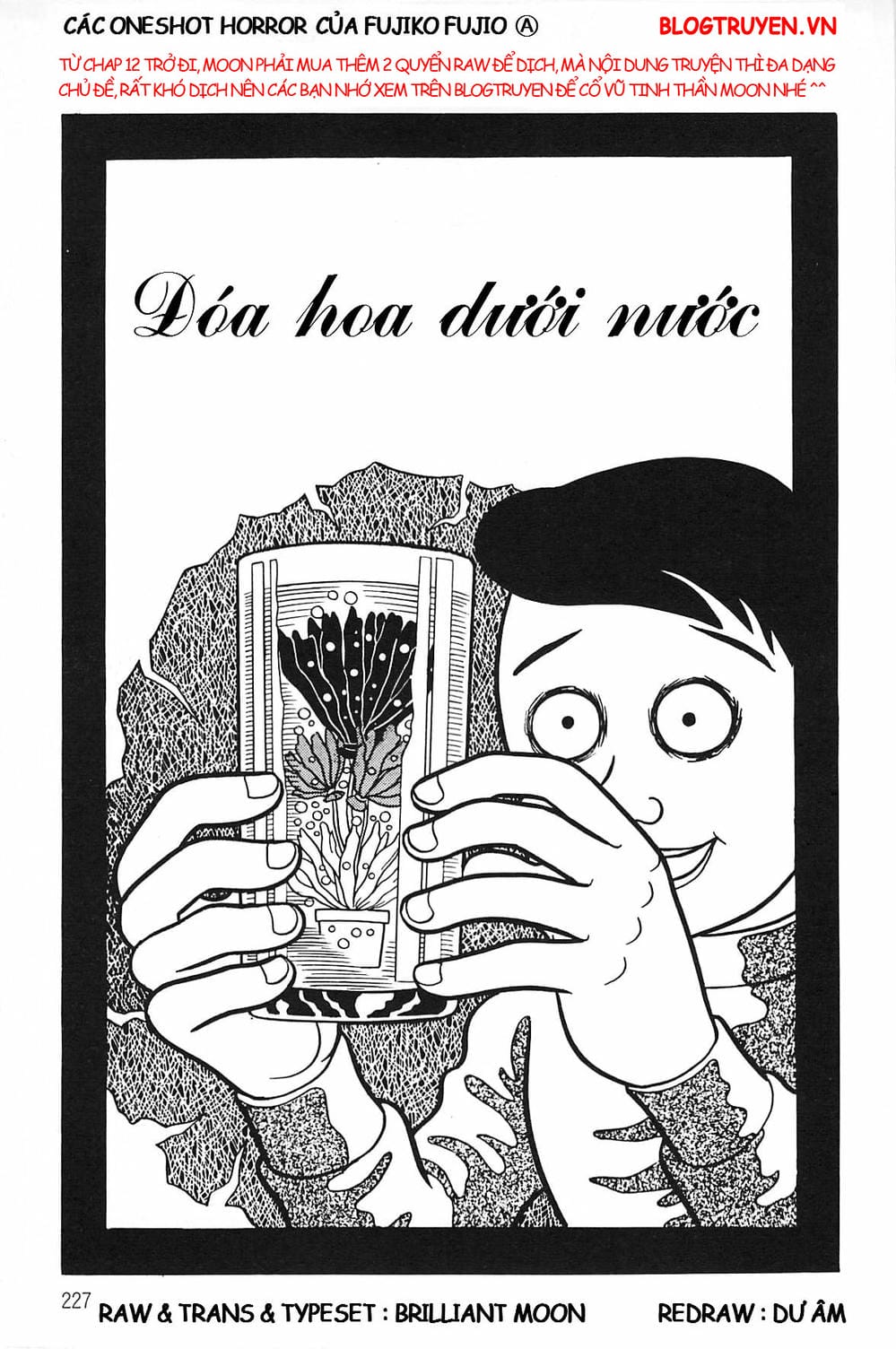 Truyện Tranh Các Oneshot Horror Của Fujiko F. Fujio trang 3