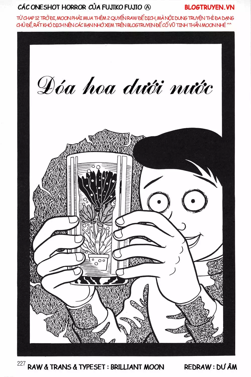 Truyện Tranh Các Oneshot Horror Của Fujiko F. Fujio trang 3