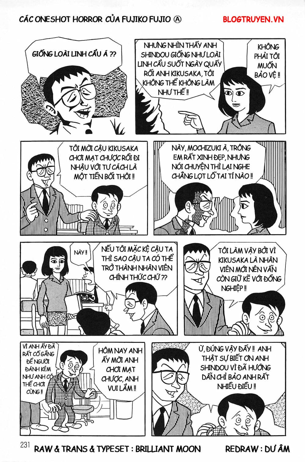 Truyện Tranh Các Oneshot Horror Của Fujiko F. Fujio trang 3