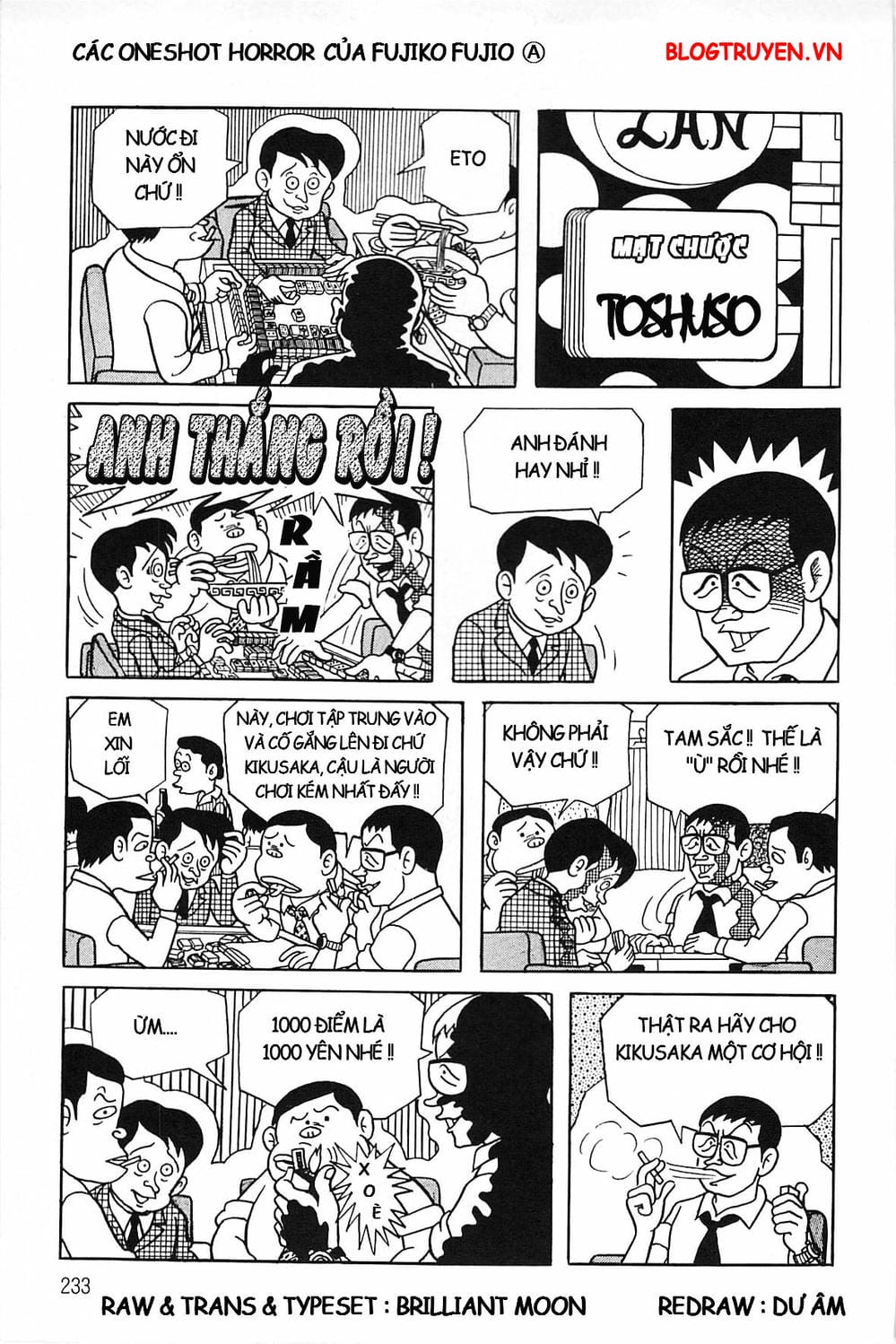 Truyện Tranh Các Oneshot Horror Của Fujiko F. Fujio trang 3