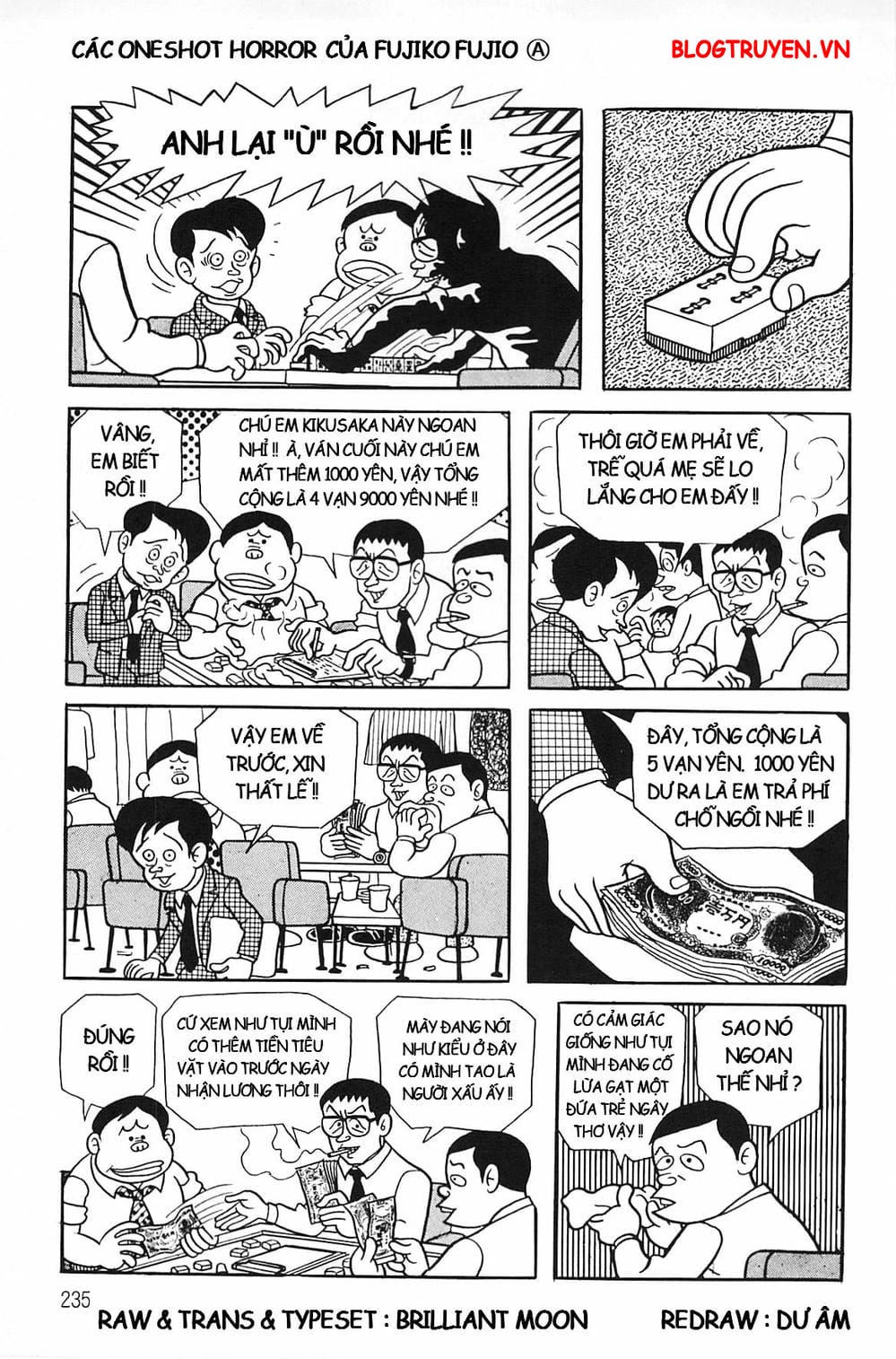 Truyện Tranh Các Oneshot Horror Của Fujiko F. Fujio trang 3