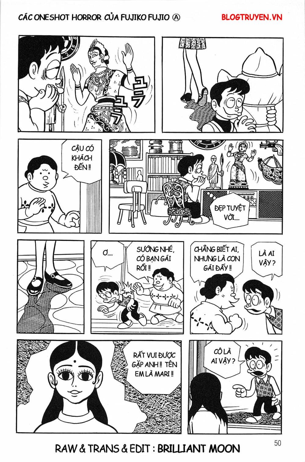 Truyện Tranh Các Oneshot Horror Của Fujiko F. Fujio trang 3