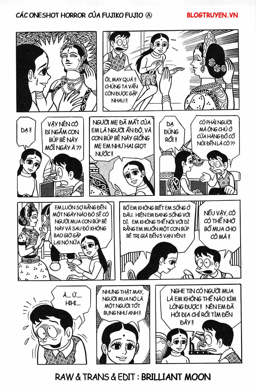 Truyện Tranh Các Oneshot Horror Của Fujiko F. Fujio trang 3