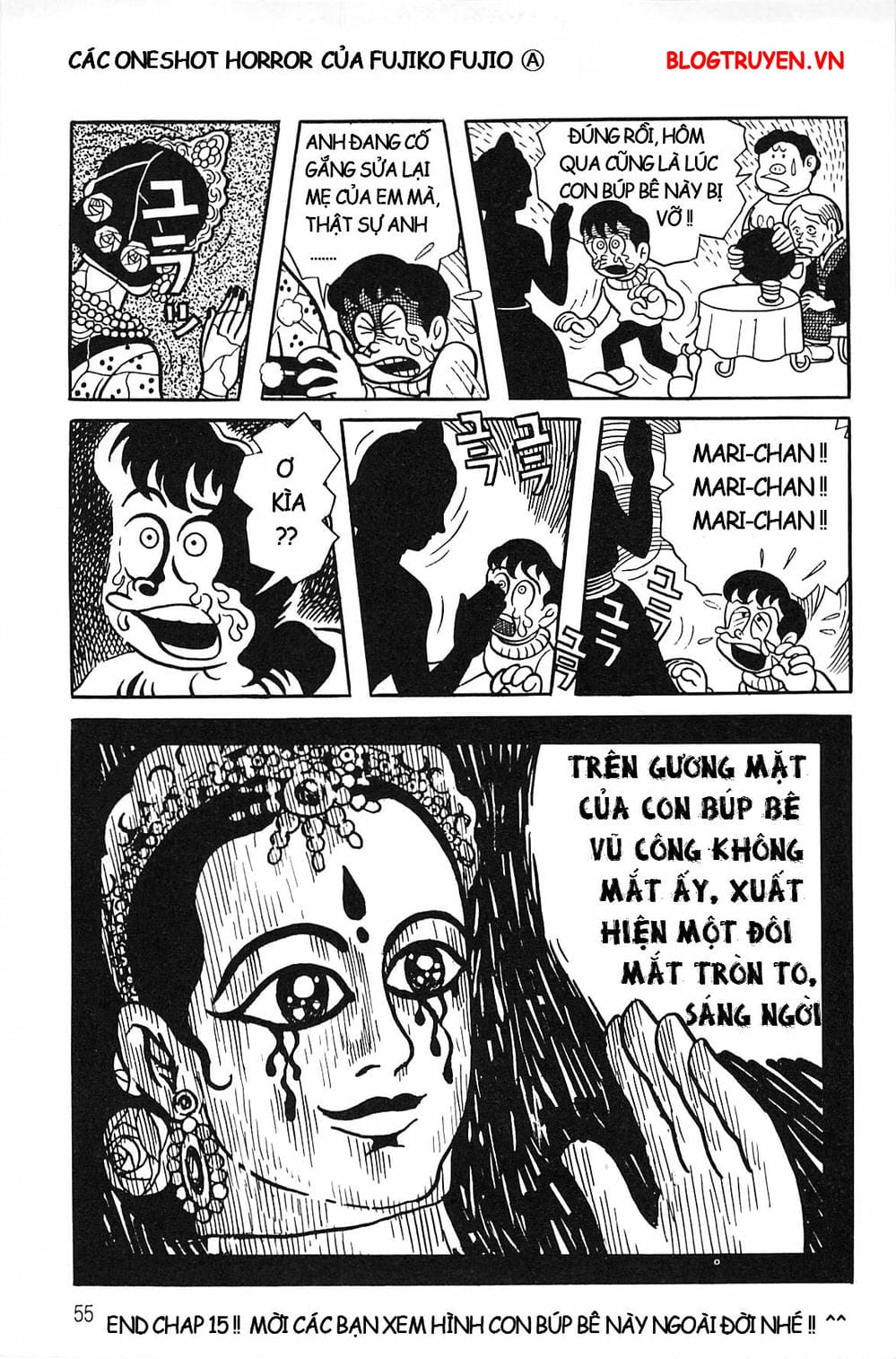 Truyện Tranh Các Oneshot Horror Của Fujiko F. Fujio trang 3