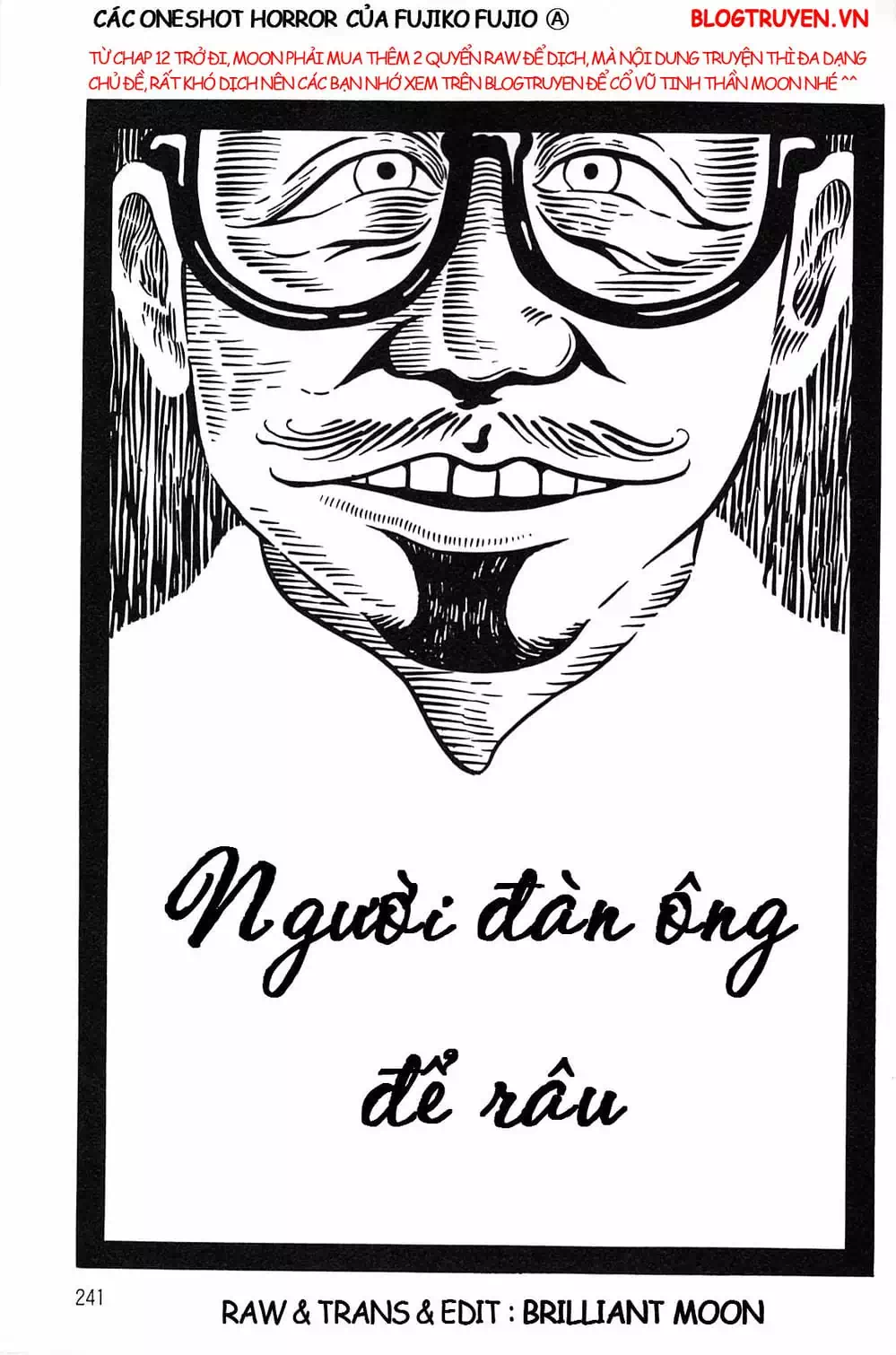 Truyện Tranh Các Oneshot Horror Của Fujiko F. Fujio trang 3