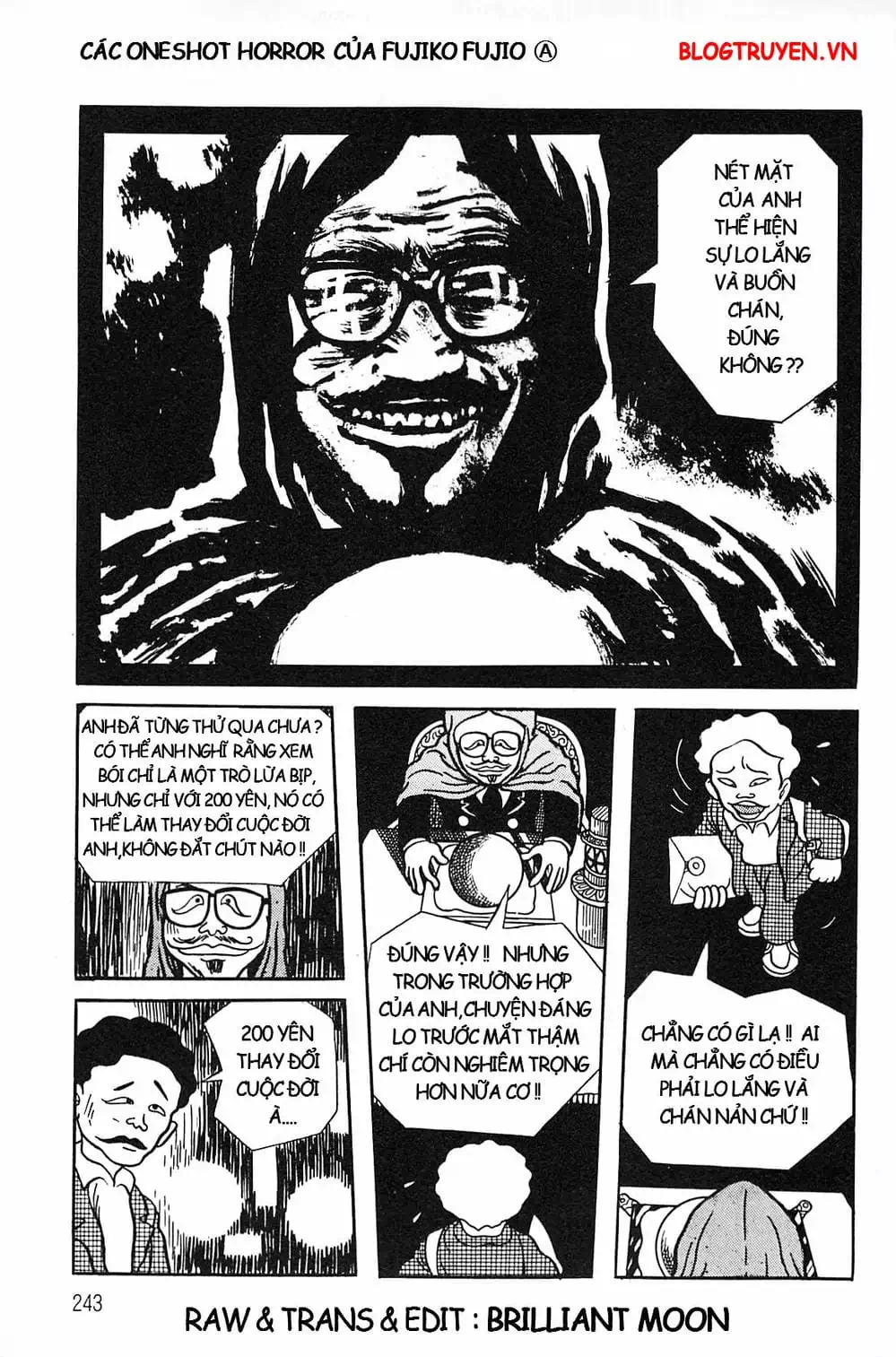 Truyện Tranh Các Oneshot Horror Của Fujiko F. Fujio trang 3