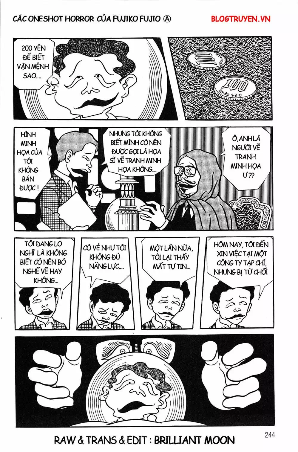 Truyện Tranh Các Oneshot Horror Của Fujiko F. Fujio trang 3