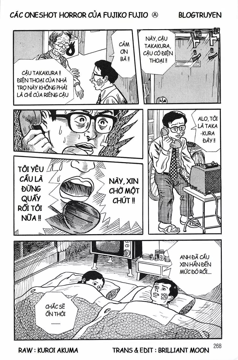 Truyện Tranh Các Oneshot Horror Của Fujiko F. Fujio trang 3