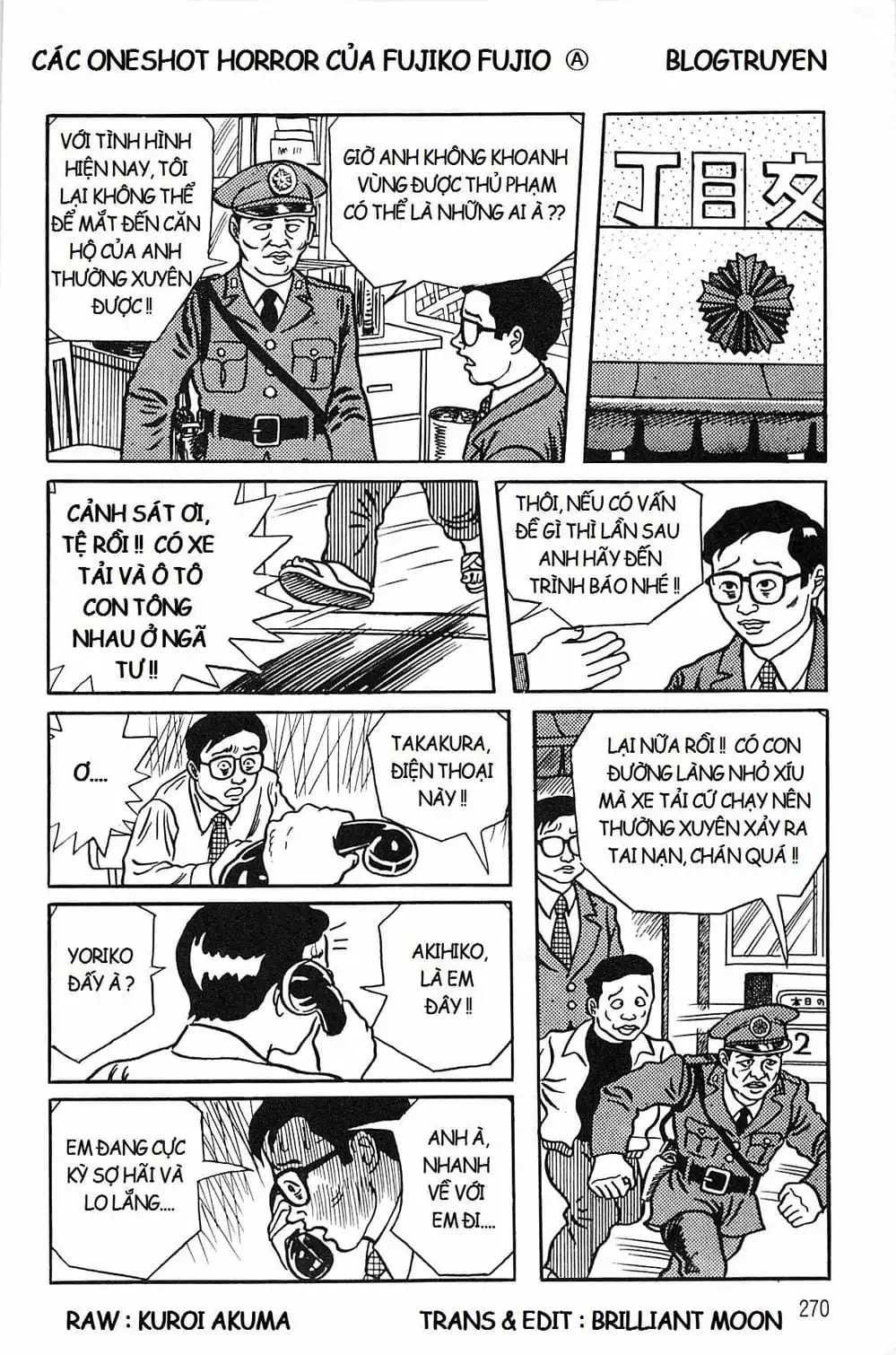 Truyện Tranh Các Oneshot Horror Của Fujiko F. Fujio trang 3