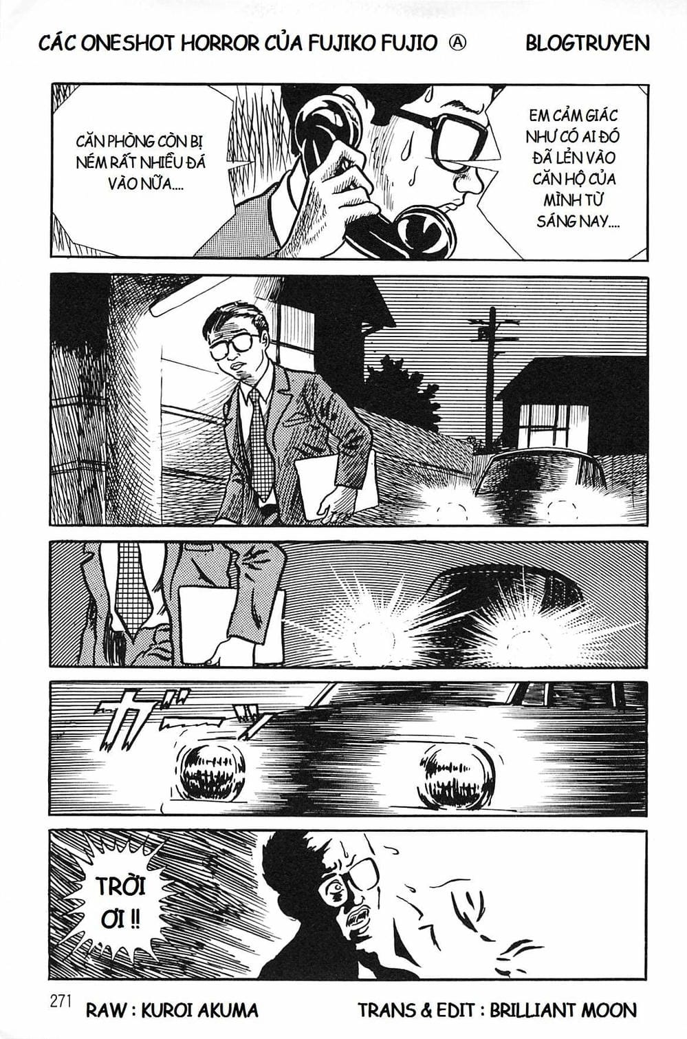 Truyện Tranh Các Oneshot Horror Của Fujiko F. Fujio trang 3