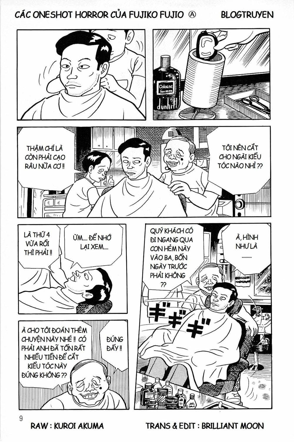 Truyện Tranh Các Oneshot Horror Của Fujiko F. Fujio trang 3