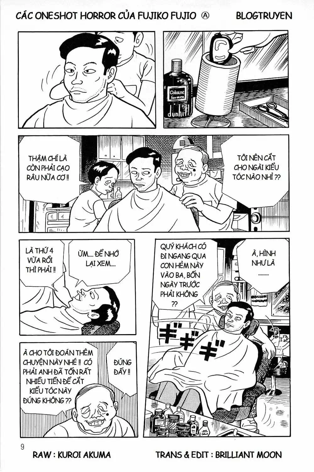 Truyện Tranh Các Oneshot Horror Của Fujiko F. Fujio trang 3