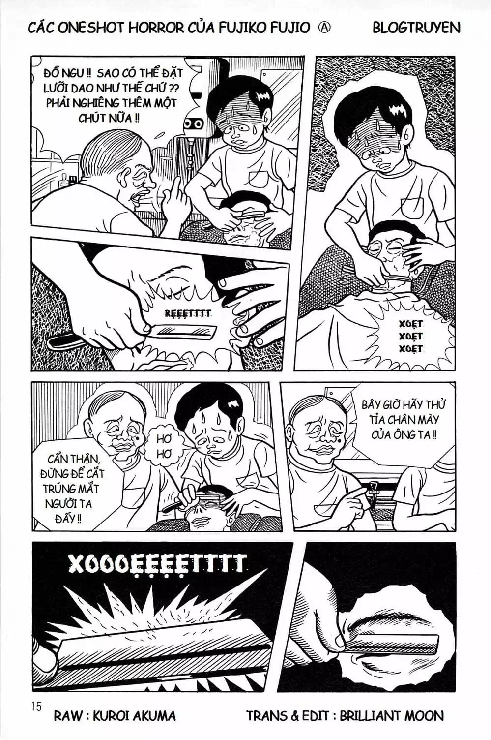Truyện Tranh Các Oneshot Horror Của Fujiko F. Fujio trang 3