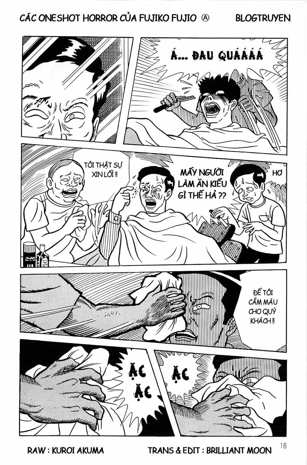 Truyện Tranh Các Oneshot Horror Của Fujiko F. Fujio trang 3