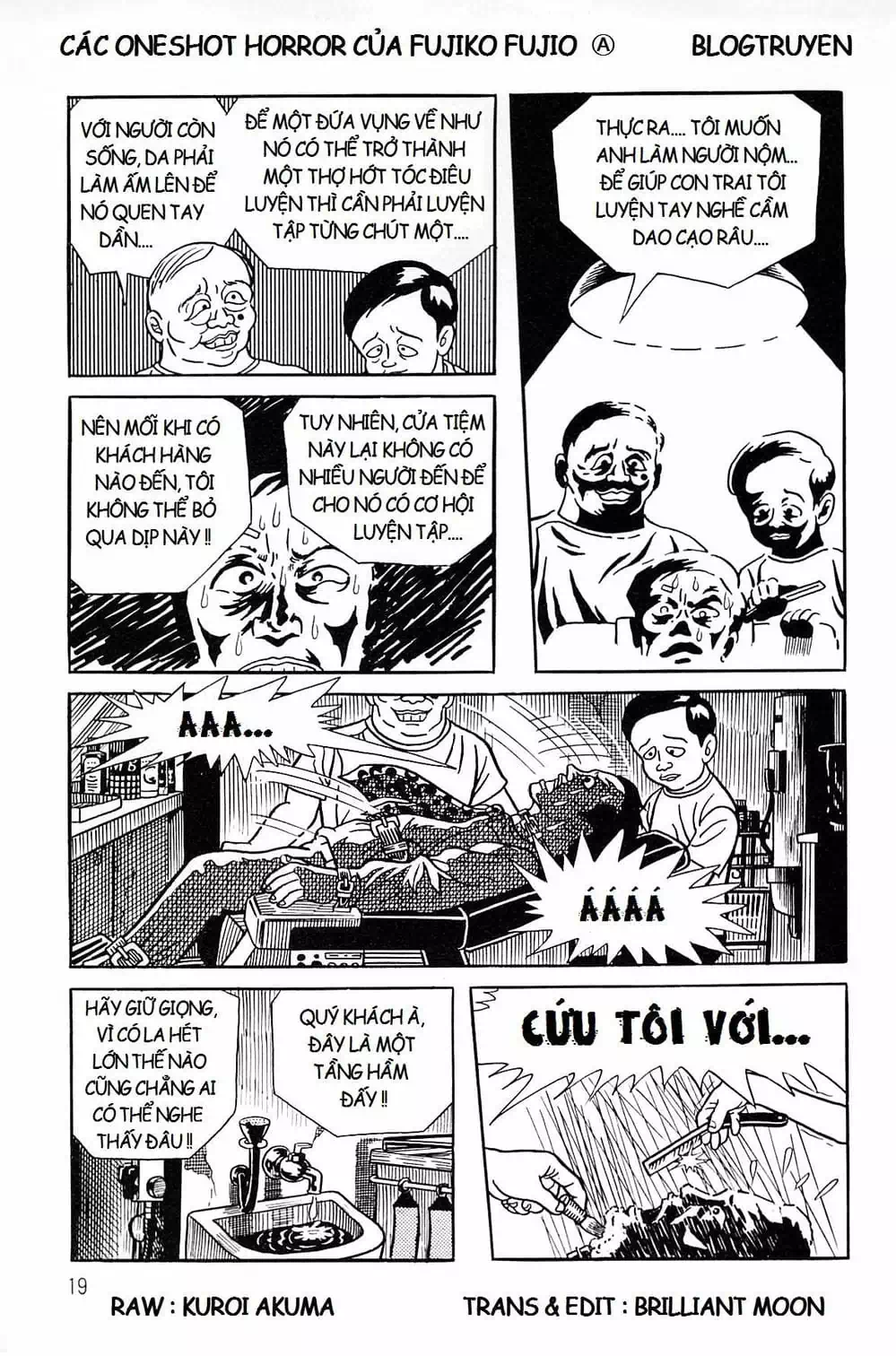 Truyện Tranh Các Oneshot Horror Của Fujiko F. Fujio trang 3
