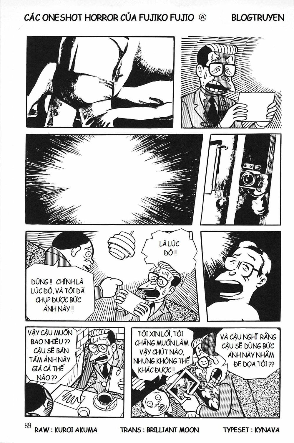 Truyện Tranh Các Oneshot Horror Của Fujiko F. Fujio trang 3