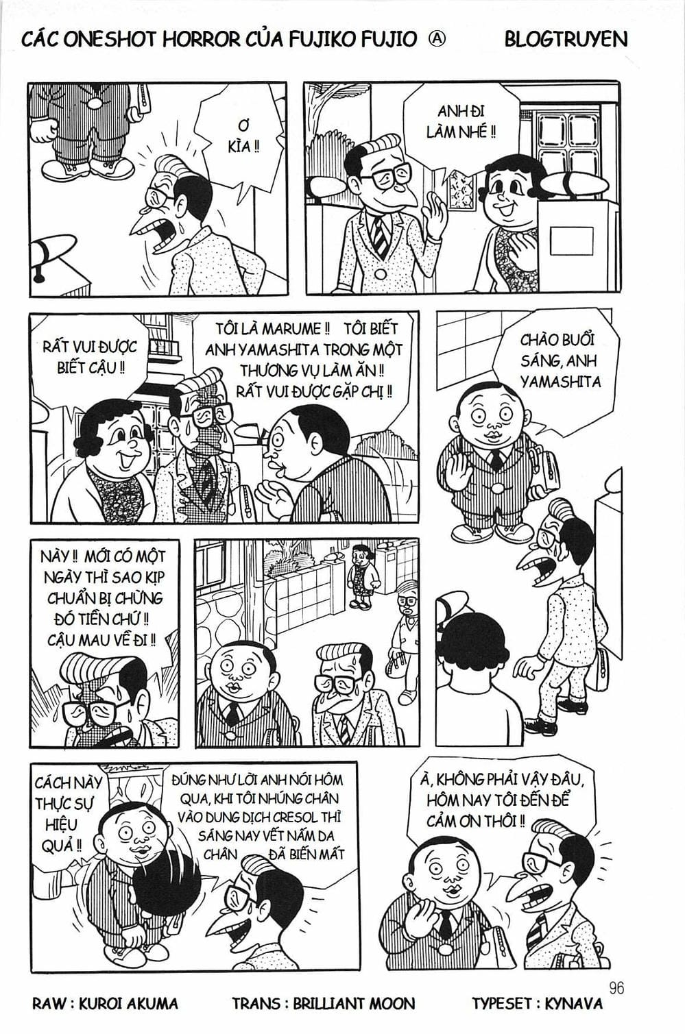 Truyện Tranh Các Oneshot Horror Của Fujiko F. Fujio trang 3