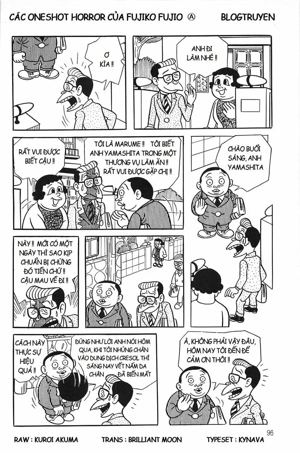 Truyện Tranh Các Oneshot Horror Của Fujiko F. Fujio trang 3