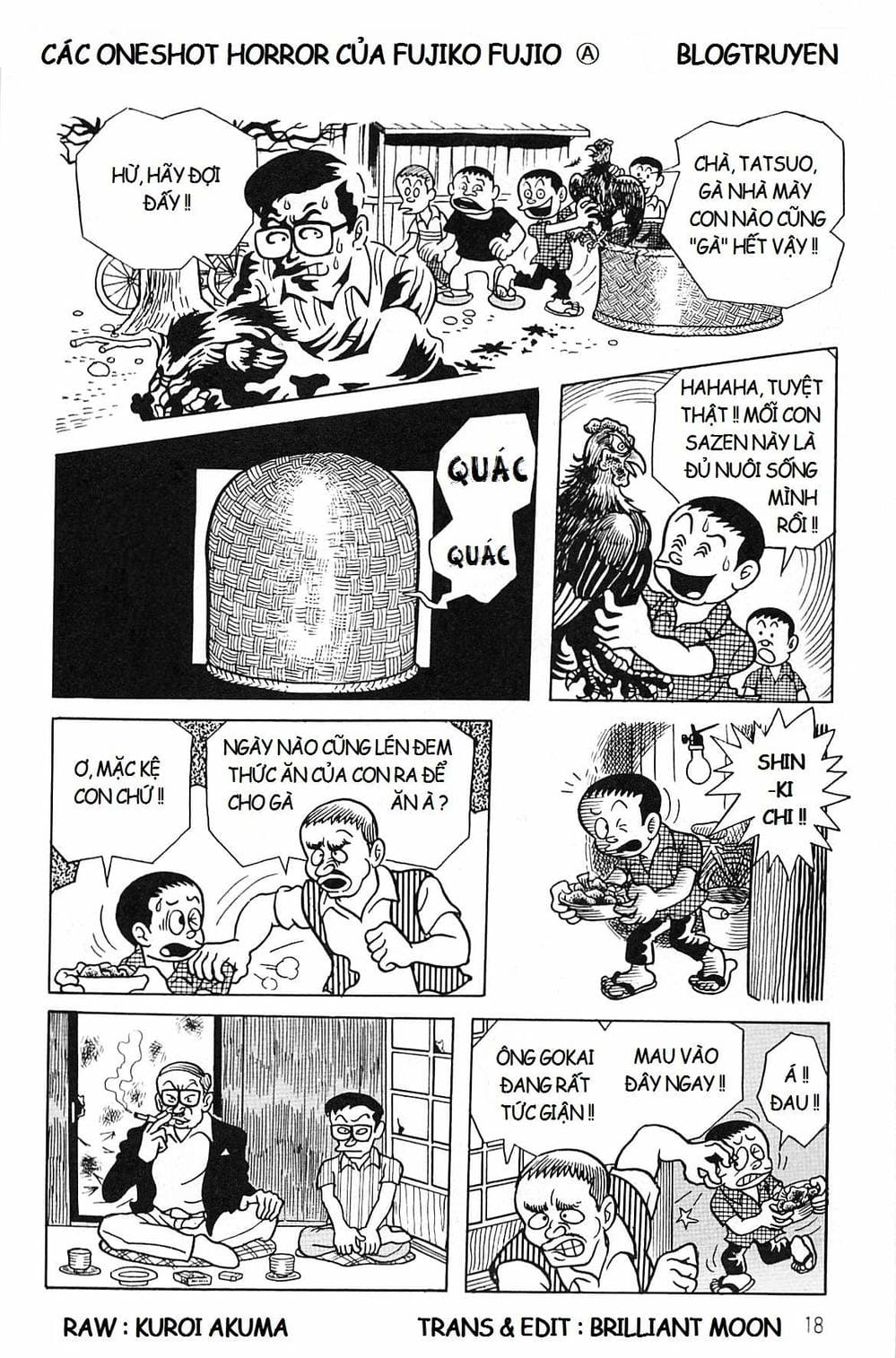 Truyện Tranh Các Oneshot Horror Của Fujiko F. Fujio trang 3