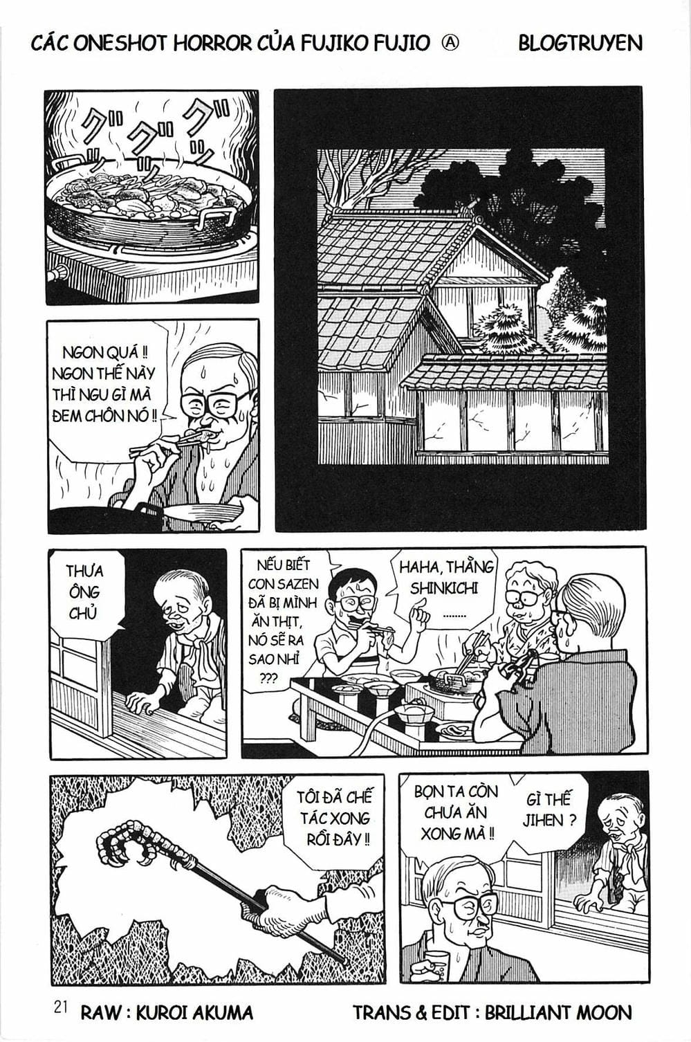 Truyện Tranh Các Oneshot Horror Của Fujiko F. Fujio trang 3