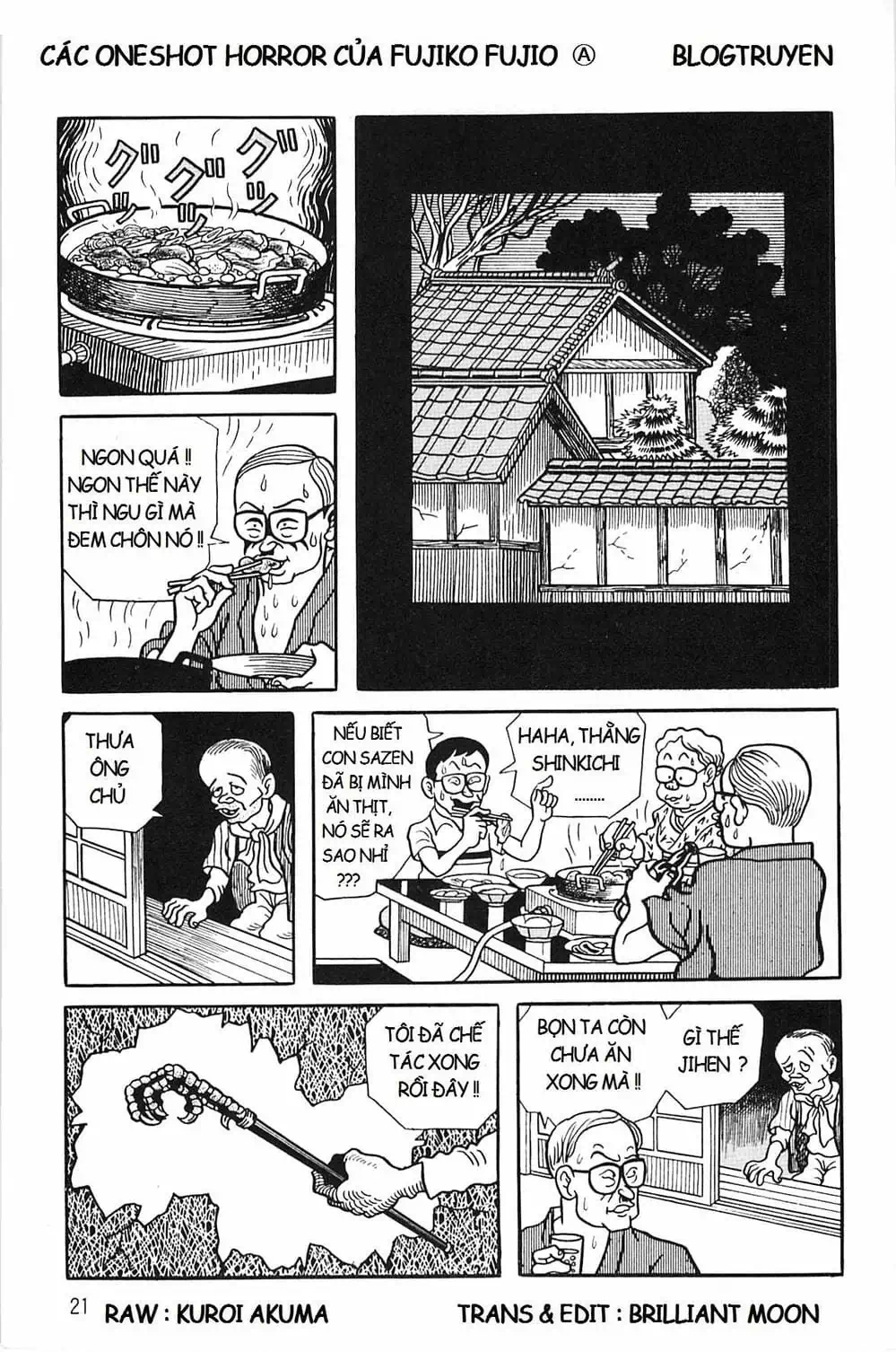 Truyện Tranh Các Oneshot Horror Của Fujiko F. Fujio trang 3
