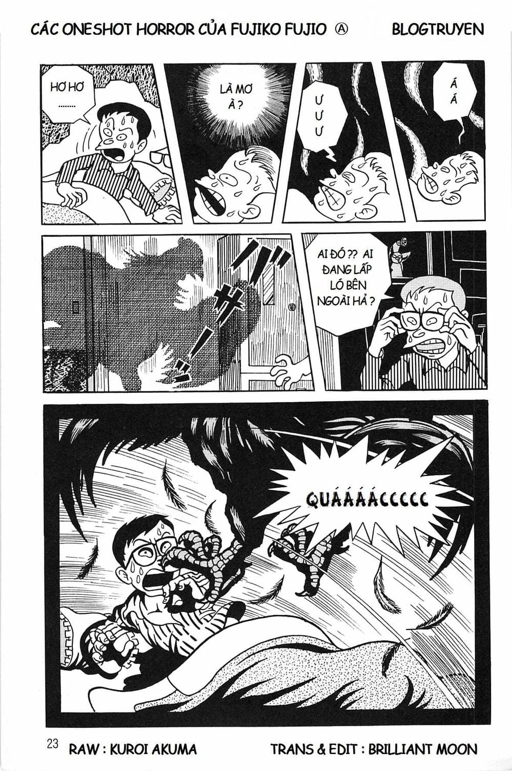 Truyện Tranh Các Oneshot Horror Của Fujiko F. Fujio trang 3