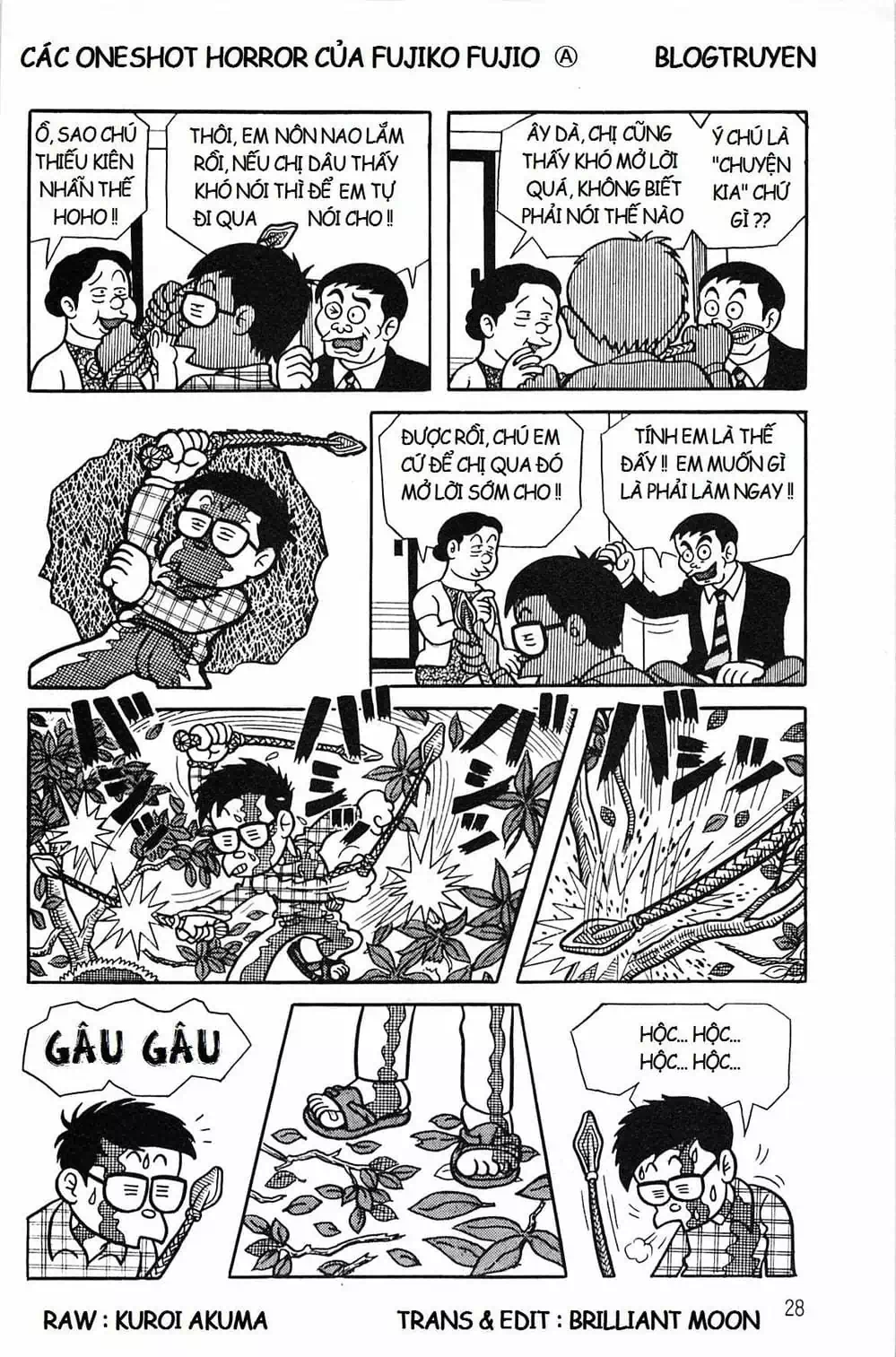 Truyện Tranh Các Oneshot Horror Của Fujiko F. Fujio trang 3