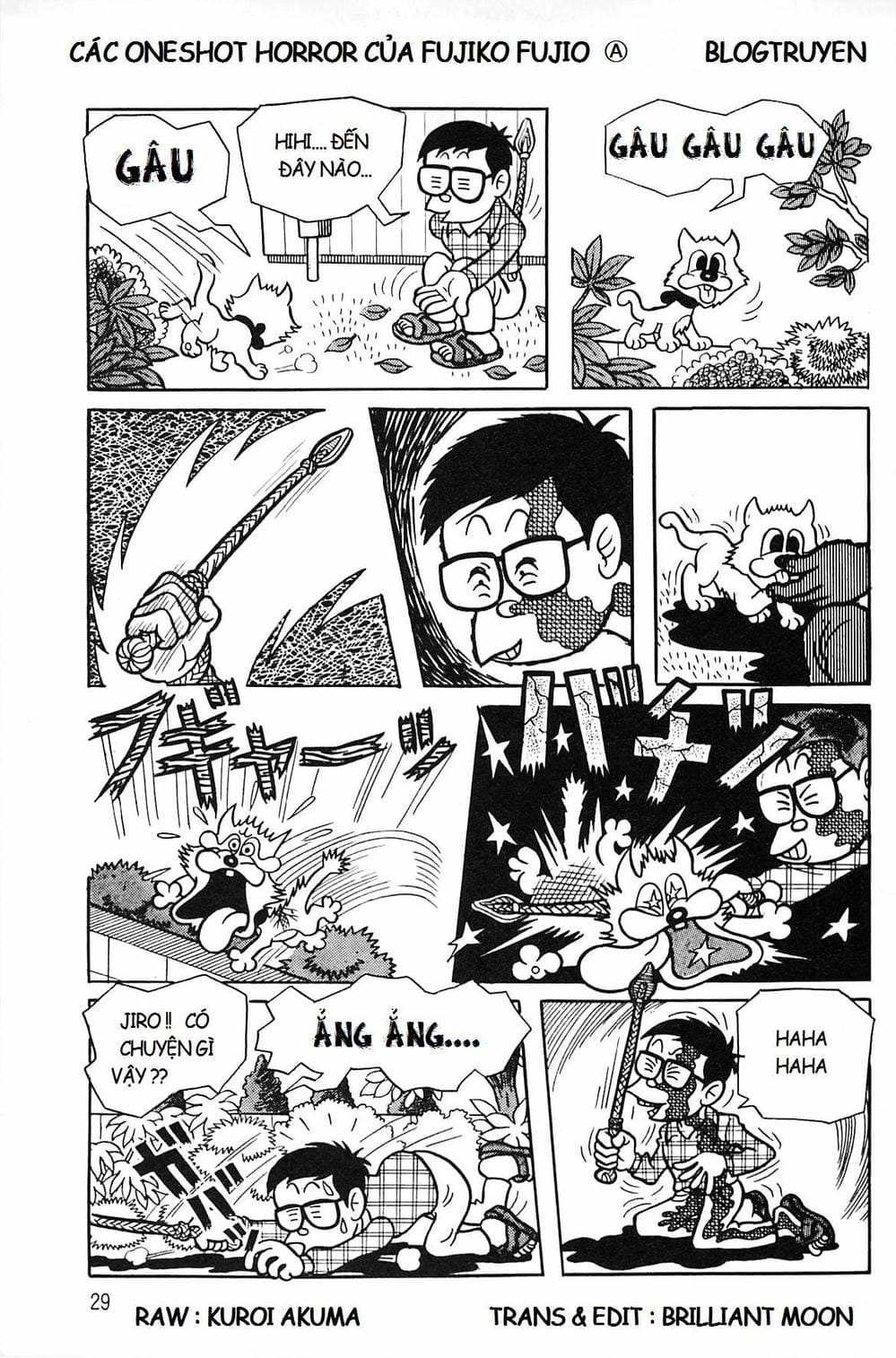 Truyện Tranh Các Oneshot Horror Của Fujiko F. Fujio trang 3