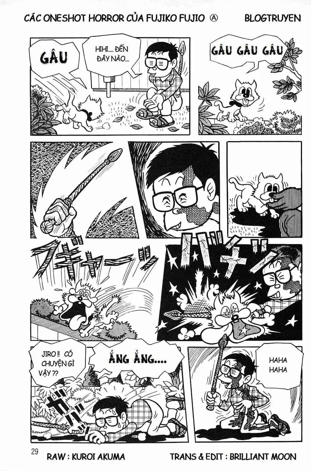 Truyện Tranh Các Oneshot Horror Của Fujiko F. Fujio trang 3