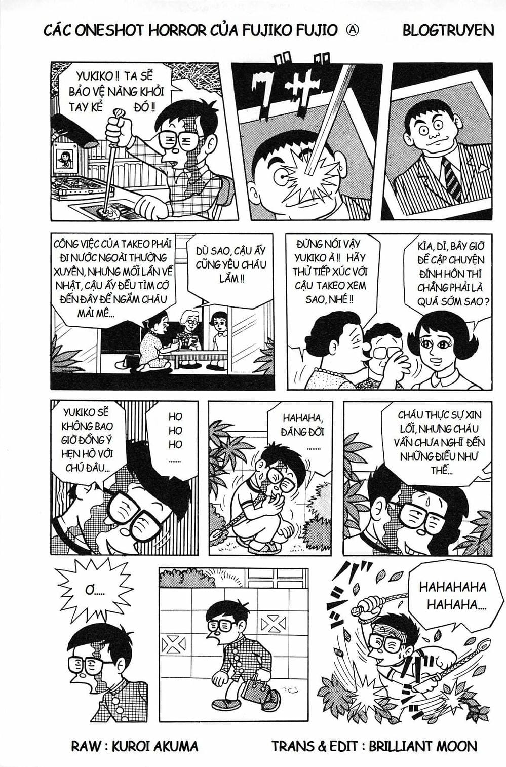 Truyện Tranh Các Oneshot Horror Của Fujiko F. Fujio trang 3