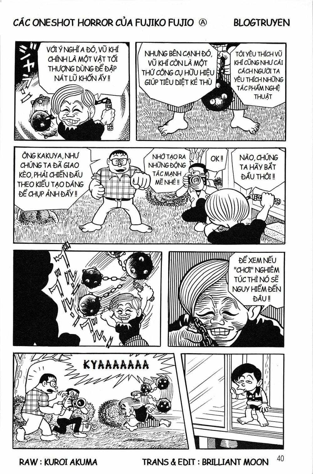 Truyện Tranh Các Oneshot Horror Của Fujiko F. Fujio trang 3
