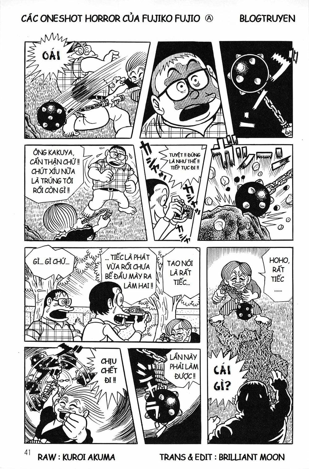 Truyện Tranh Các Oneshot Horror Của Fujiko F. Fujio trang 3